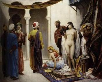 unknow artist Arab or Arabic people and life. Orientalism oil paintings 45 China oil painting art